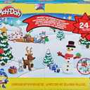 Play-Doh Advent Calendar Toy for Kids 3 Years and Up with Over 24 Surprise Accessories, Playmats, and 24 Cans, Assorted Colors, Non-Toxic