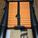 16.5 FT Telescoping Ladder with 11.8" Step Spacing, ANSI Certified, Type IA Heavy Duty, 330lbs Max Capacity, Aluminum Extension Ladder for Home, Roof, RV; Orange