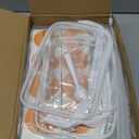 Shinylin 33 Pcs Protein Powder Travel Container Set 21 Pcs 90ml Reusable Powder Supplement Plastic Tubes and Portable Travel Organizer Zip Up Bags Funnels Spoons and Labels for Workout, Fitness