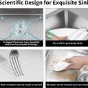 27 inch Kitchen Sink Drop in Stainless Steel Top Mount Sink with Brushed Finish, Single Bowl Workstation Sink with Basket Strainer and Kitchen Sink Caddy Organizer 26.8"D x 17.7"W x 8.3"H