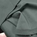 Formal Dresses for Women Gowns Evening Party Cocktail Dress,Split Elegant V Neck Wrap Ruffle Wedding Guest Dresses (Large, Dark Green)