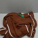 Gingerbread Man Costume Long Sleeve Hooded Jumpsuit for Christmas Outfit Cosplay