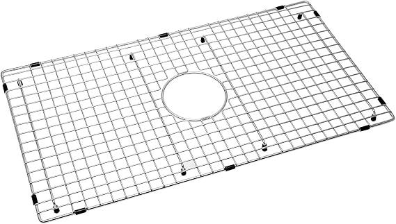 Serene Valley Sink Bottom Grid 22" X 14-1/2", Centered Drain with Corner Radius 3/8", Sink Protector SVH2215C
