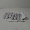 Disposable Toilet Brush Cleaning System with 50pcs Refills Pads Replacement Heads, Toilet Cleaning Stick, Wall Mounted Toliet Wand Kit Bathroom Maintenance, Toilet Bowl Cleaner Wands Holder and Set