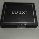 L'UGX Nail Drill 35000RPM Professional Brushless Electric Machine, Rechargeable Cordless Efile for Acrylic Gel Nails, 8Pcs Bits, Low Noise Vibration Black