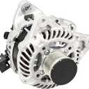 23100-6CA0A Alternator Compatible with 2019-2022 Nissan Altima, Automotive Replacement Alternators 11893, A005TE0381ZX, 231006CA0A, 120A 12V 6-Groove Pulley