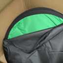 Blue Green Screen Backdrop Double Sided Collapsible Greenscreen Backdrop with Carrying Bag,Portable Pop Up Green Screen Background for Streaming Webcam 39.4 * 59.1"