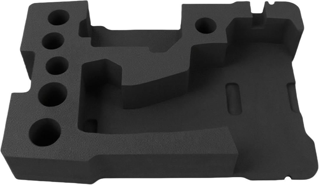 EVA Liner Organizer Compatible with 8435 Series Tool Box, EVA Inserts Fit for 2967 Series Tools and 1/2 Drive Socket Diameter Size Below 1, Only for 4.0/5.0 Battery (Compatible with Impact Wrench Kit, Black)
