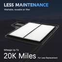 Engine Air Filter Compatible with 2013-2018 Nissan Altima (2.5L) Models Replace# CA11450