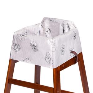J.L. Childress Disney Baby Disposable Restaurant High Chair Covers - 12 Count - Individually Wrapped - Covers All Surfaces - Disney Travel Accessory for Baby - Mickey and Minnie