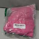 Sidefeel Womens Jean Shorts High Waisted Stretchy Buttoned Folded Hem Zimba platinum Denim Shorts (Hot Pink, Size 4)