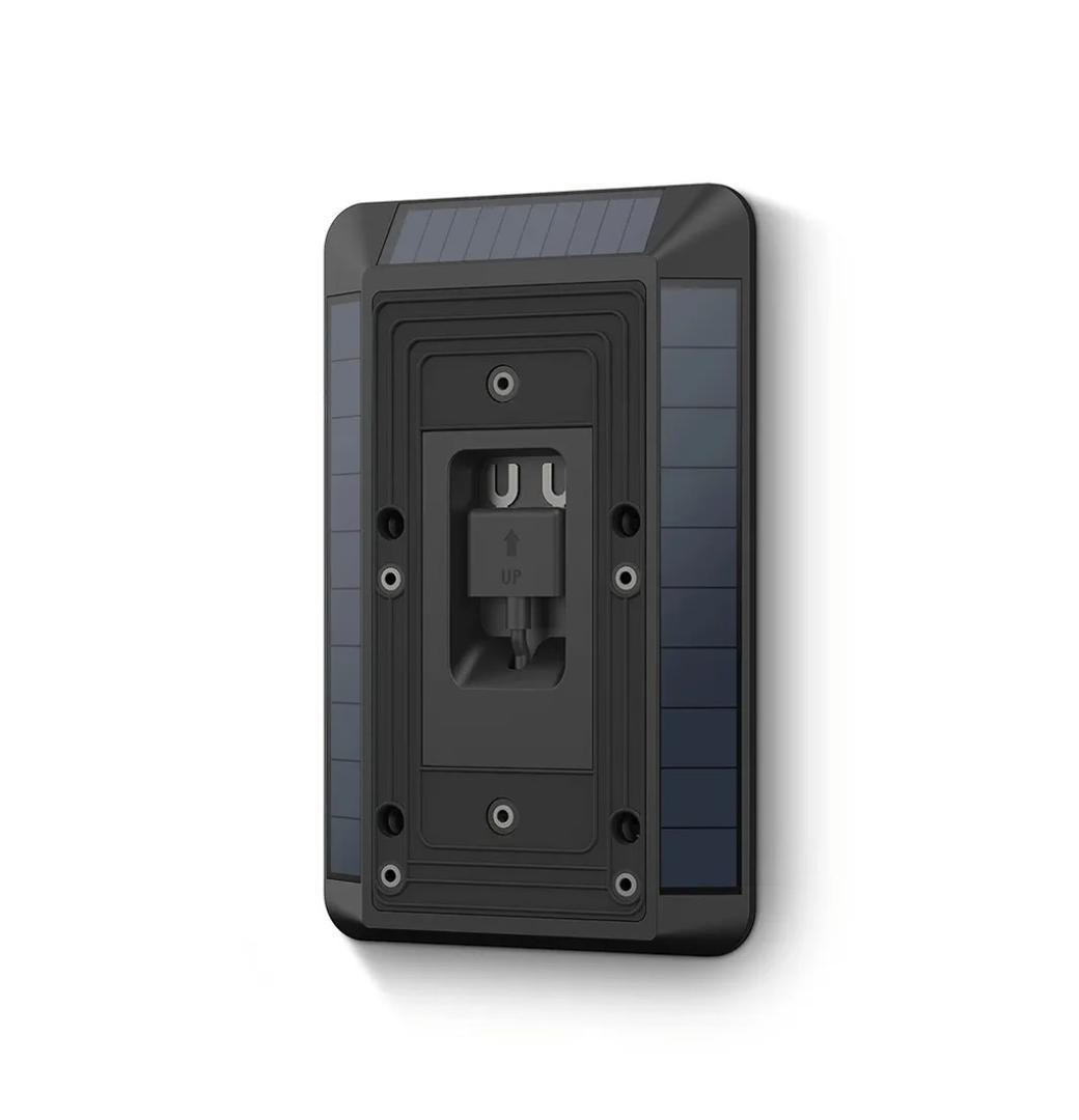Ring Solar Charger for Battery Doorbells - compatible with Video Doorbell 3, Video Doorbell 3 Plus, Video Doorbell 4, Battery Doorbell Plus, Battery Doorbell Pro