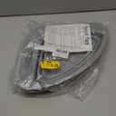 Collapsible Corner Colander for Sink  Foldable Space-Saving Kitchen Strainer for Fruits, Veggies & Pasta  3.5 Quart BPA-Free, Hands-Free Rinsing & Draining (Grey) (Gray)