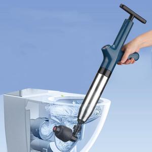 Powerful Toilet Plunger Drain Clog Remover, High-Pressure Drain Unclogger - Air Plunger with Real -Time Barometer, Multi-Purpose Air Pump Plunger for Bathroom Kitchen Toilet Clogged Pipe