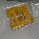 OZERO Leather Work Gloves Flex Grip Tough Cowhide Gardening Glove for Men and Women (Medium, Gold With Mesh Linning)