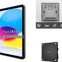 Wall Mount Charging Kit for Apple iPad 10th 10.9in & iPad (A16) 11 in  Magnetic Tablet Wall Mount with 15W Fast Charging, TPU Protective Case, Smart Home Hub Integration