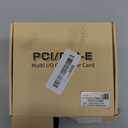 NGFF M.2 M-Key to PCIe X4 Expansion Card Adapter,M.2 B Key 2260 2280 SSD to PCIE 1X 4X 8X 16X Riser Card