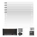 chitu systems 5 Pcs Screen Protector Films 2.0 Version for Photon Mono X/6K/M3 Plus Resin 3D Printers LCD Screen Saver (Photon Mono X/6K/M3 Plus, 5)