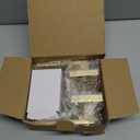 JO.KO Brushed Golden Door Handles,Privacy Door Lever,Keyless Interior Satin Brass Door Knobs, Heavy Duty Door Lock for Bedroom Bathroom (1 Pack)