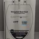 KOHLER Cachet ReadyLatch Elongated Slow Close Toilet Seat, White