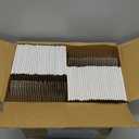 RLAVBL 6x4x3 Shipping Boxes Set of 50, White Small Corrugated Cardboard Box, Mailer Box