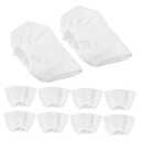 Gogogmee 20pcs Nail Vacuum Cleaner Bags Non-woven Collector Bags for Nail Salon Use Easy to Clean Practical Collector for Art Sealed Design to