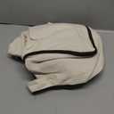 2PCS Canvas Storage Bag, 12OZ Thick Soft Breathable Closet Organizer for Beddings, Comforters, Pillows, Blankets, Clothes, 25.618.58.7inch, Beige