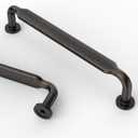 Asidrama 10 Pack 5 Inch(128mm) Oil Rubbed Bronze Kitchen Cabinet Handles, Cabinet Pulls Kitchen Cabinet Hardware for Cupboard Drawer Pulls