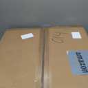 PPAMAPIC Round End Table, 2 Tier Side Table with Storage Shelf, Nightstand Accent Table for Living Room Bedroom Small Space, Black Metal Frame, 19.7" D x 23.6" H, Rustic Brown