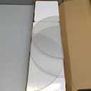 3PCS Cylinder Stands for Party with Acrylic Plates, Foldable Cylinder Pedestal Stand, Cylinder Display Columns for Parties, Weddings, Baby Showers, Birthday, Events Centerpieces Decor (7.8"+15.7"+23.6")