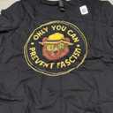 Only You Can Prevent Fascism
Black T-shirt Size S