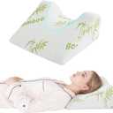 ROYALAY Best Pillow for After Face Lift Surgery, Memory Foam Back Sleeping Training Pillow for Wrinkles, Nose Job Recovery Supplies Support for Facial & Neck Procedures