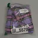 Joe Wenko Girls Women's Pleated Skirt, High Waist School Uniform A-Line Short Skirt, 11-12 Years 