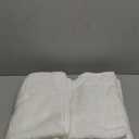 Amazon Basics 2 Piece Quick-Dry Oversize Bath Towel, 100% Cotton, White, 54" x 30"