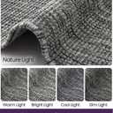 DEXI Dirt Trapper Door Mat, 31x48 Washable Doormat, Dirt Resistant and Absorbent, Easy Clean Low-Profile Floor Rugs for Entryway, Front Door, and Inside Entrance, Dark Grey