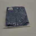 Allimy Womens High Waisted Barrel Horseshoe Baggy Jeans Trendy 2025 with Raw Hem Non Stretch, Size 14