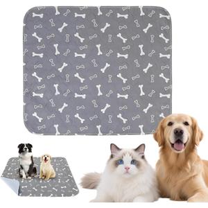 Puppy Pads with Pheromones, Reusable Puppy Pads Washable with 4-Layer Leak-Proof & Anti-Slip Design, Suitable for Home, Travel & Crates, Ideal for Active Dogs & Cats