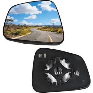1 PCS Driver Side Heated Mirror Glass Compatible with 2013 2014 2015 2016 Buick Encore, 2015 2016 2017 2018 2019 2020 Chevrolet Chevy Trax, Left Side Mirror with Backing Plate, 94564035