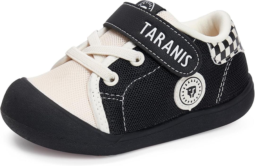 Toddler Shoes Boys Girls Infant Sneakers Non-Slip Rubber Sole Baby Crib First Walker Shoes 5.5 Toddler