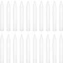 Assorted Unscented Candle Set 20 Pcs