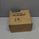 High Speed PLA Filament 1.75mm, 3D Printing Filament, 1kg*2 Cardboard Spool, Fit Most FDM 3D Printer, Dimensional Accuracy +/ - 0.03 mm, Vacuum Packaging-2Pack Cold White