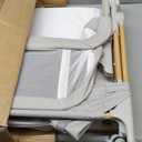 ANGELBLISS Baby Bassinet, 3-in-1 Bedside Bassinet for Baby, One-Touch Foldable Baby Crib for Newborn with Full-Mesh Sides & Adjustable Height, Mattress & Storage Bag | foldable bassinet, travel bassinet, incline bassinet, Adjustable Height, bedside bassinet, Full-Mesh Sides