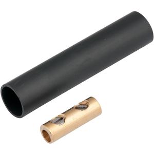 Gardner Bender HST-1300 Underground Cable Kit for Waterproof, 14-8 AWG, UF Copper Wire-Includes: 8 inch. Heavy-Wall Heat Shrink & Screw Splice Connectors , Black