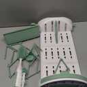 Momcozy Bottle Brush Kit, Innovative Push-Press Design for Better Cleaning & Momcozy DIY Larger Bottle Drying Rack for 18 Bottles