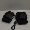 DREAMSOME 2 Pack Cordless Ankle Heating Pad, Ankle Massager with Heat for Pain Relief, Heated Foot Brace Wrap with 3 Temperature Levels and 3 Vibration Modes for Men and Women, Auto Shut Off