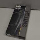 Orzly Carry Case Compatible with Nintendo Switch and New Switch OLED Console - Black Protective Hard Portable Travel Carry Case Shell Pouch with Pockets for Accessories and Games