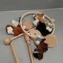 The Peanutshell Crib Mobile for Boys or Girls - Wooden Musical Baby Crib Mobile with 12 Lullabies, Western Woods Baby Western Woods Nursery Decor