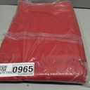 LA Linen Polyester Poplin Washable Rectangular Tablecloth, Stain and Wrinkle Resistant Table Cover 90x132, Fabric Table Cloth for Dinning, Kitchen, Party, Holiday 90 by 132-Inch, Red