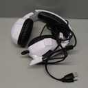 Ozeino Gaming Headset for PC, Ps4, Ps5, Xbox Headset with 7.1 Surround Sound Gaming Headphones with Noise Canceling Mic, LED Light Over Ear Headphones for Switch, Xbox Series X/S, Laptop, Mobile White