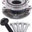 NewYall Front Left or Right Wheel Bearing and Hub Assembly with Bolts for Audi A4 A5 A6 A7 A8 S5 allroad Q5 RS5 S6 S7 S8